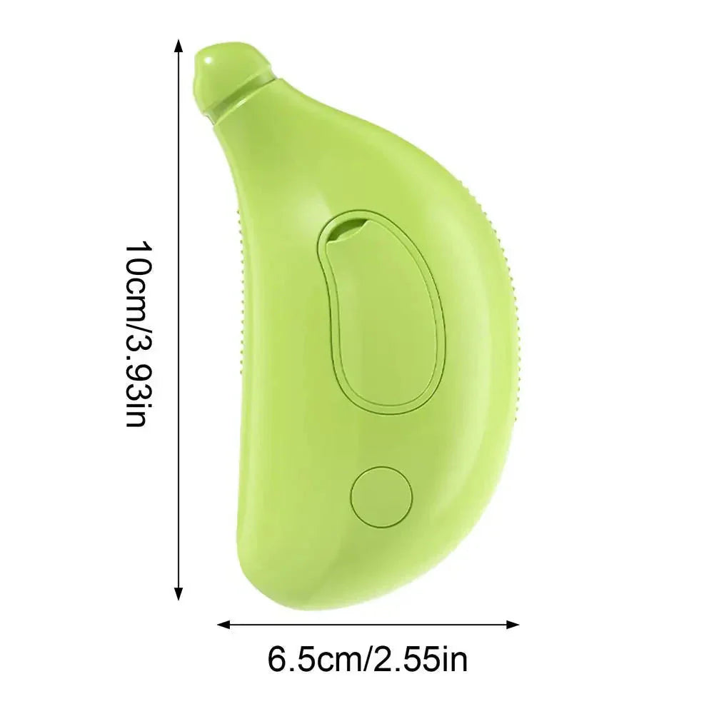 Electric Cat Steam Brush – 3-In-1 Pet Grooming Comb with Water Spray for Cats and Dogs, USB Rechargeable.