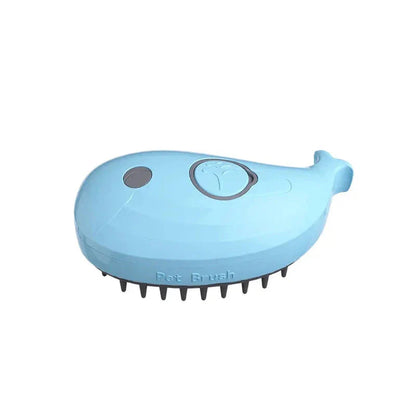 Electric Cat Steam Brush – 3-In-1 Pet Grooming Comb with Water Spray for Cats and Dogs, USB Rechargeable.