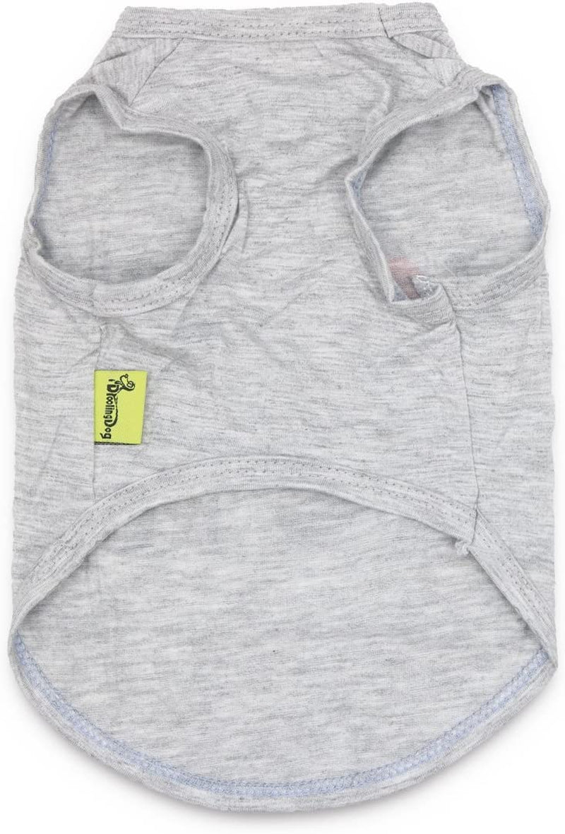 Dog Clothes Puppy Shirts I Love My Mom Dog T Shirt for Small Dogs, Small, Grey.