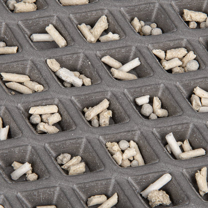 Double Layer anti Tracking Waterproof Cat Litter Trapping Mat Gray.