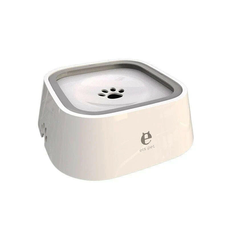 Dog Drinking Water Bowl with Floating Design - Non-Wetting, Non-Skid, Large Capacity.