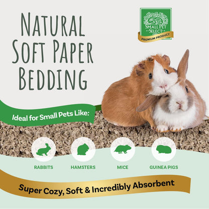 Natural Paper Bedding, Jumbo 178L, 2-Pack.