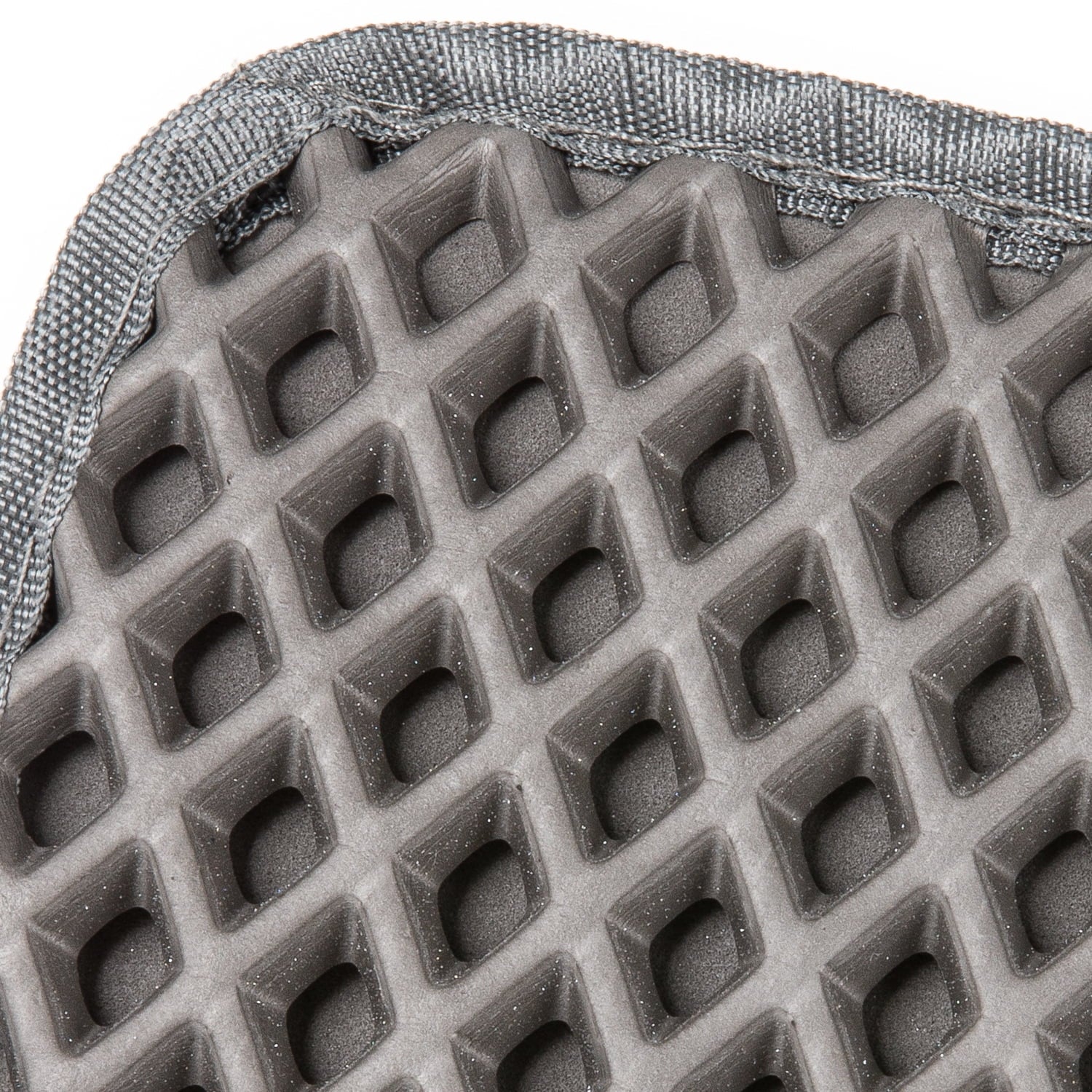 Double Layer anti Tracking Waterproof Cat Litter Trapping Mat Gray.