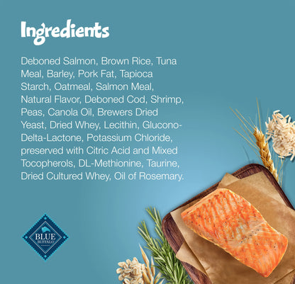 Bursts Crunchy & Creamy Cat Treats, Great for Training, Seafood, 12-Oz. Tub.