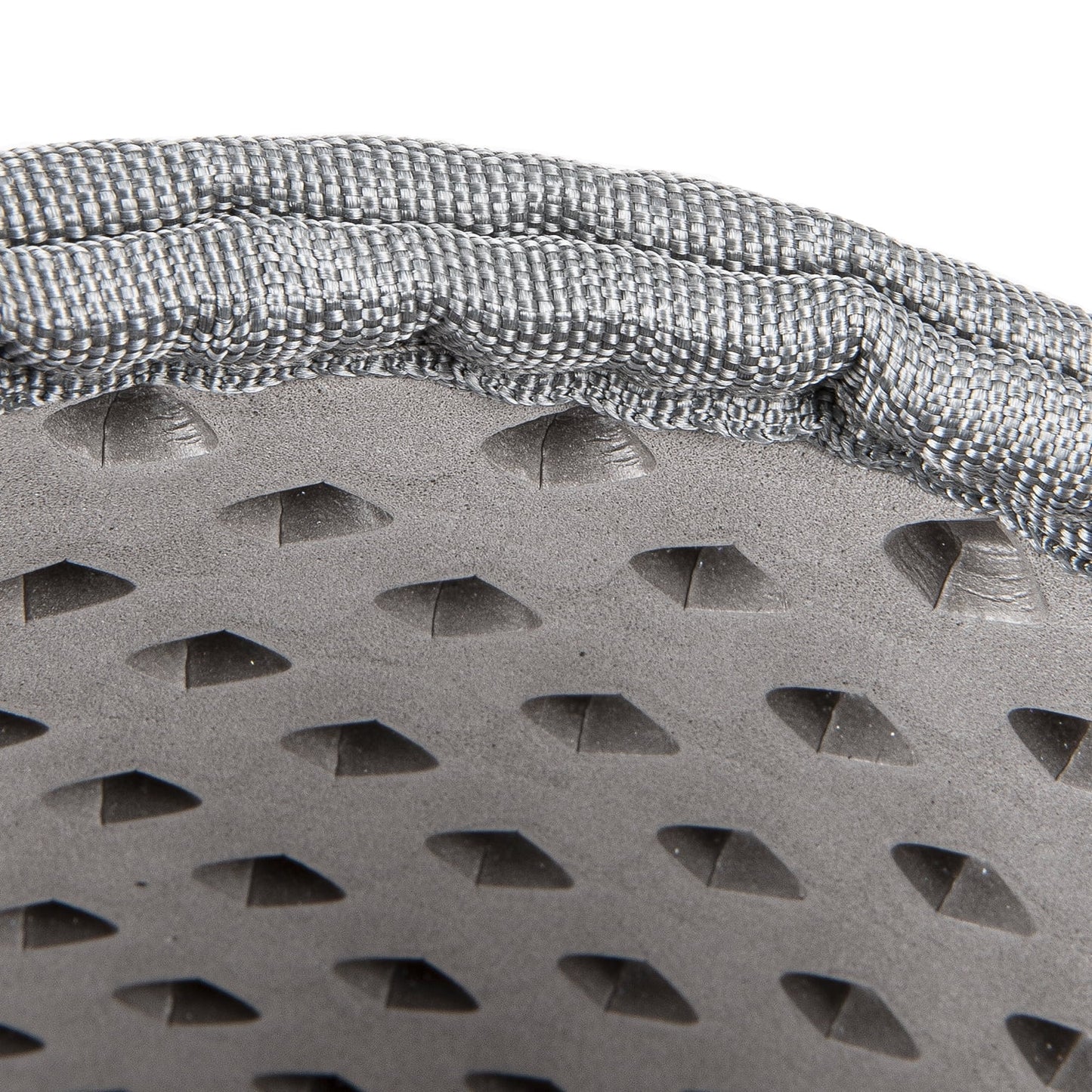Double Layer anti Tracking Waterproof Cat Litter Trapping Mat Gray.
