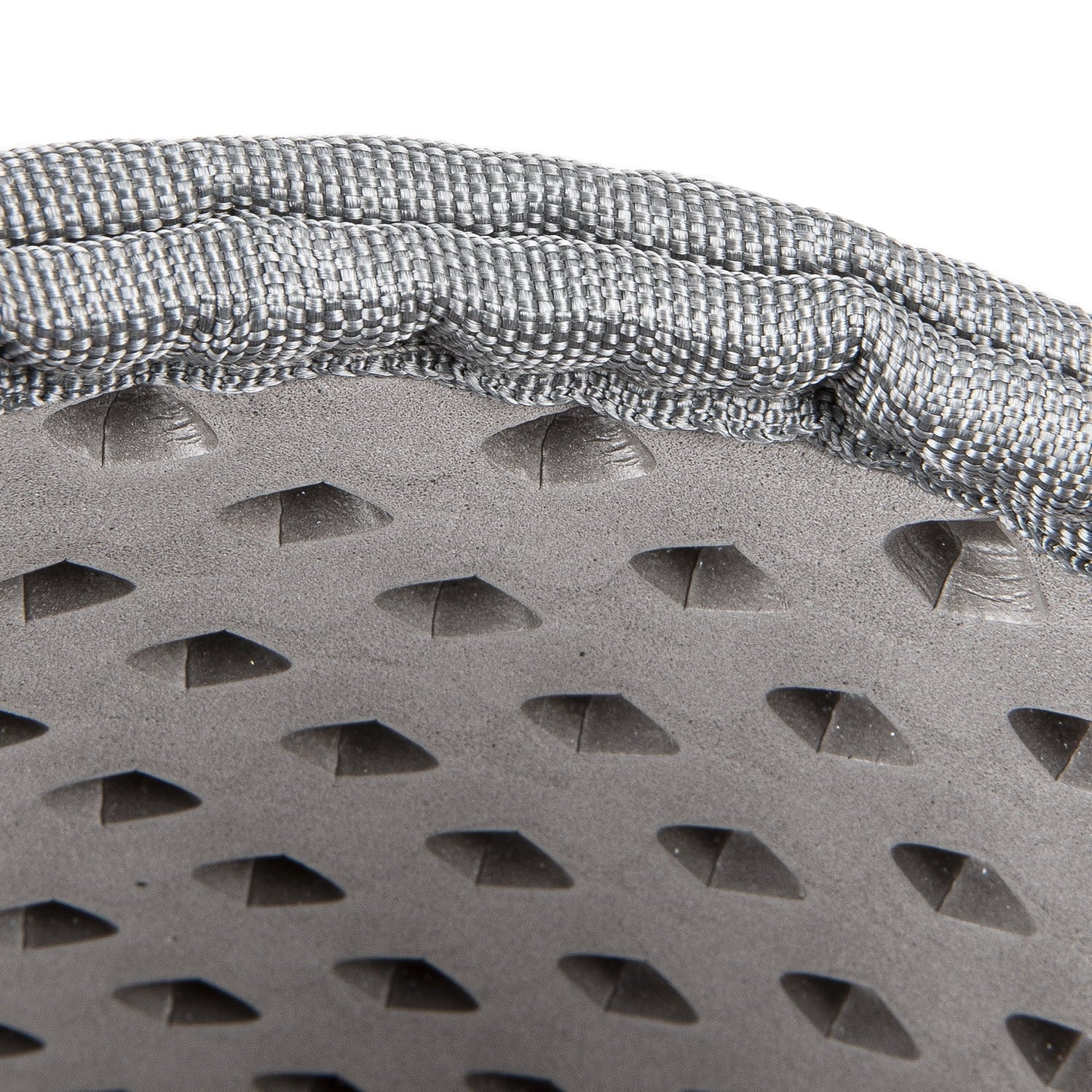 Double Layer anti Tracking Waterproof Cat Litter Trapping Mat Gray.