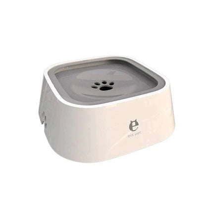 Dog Drinking Water Bowl with Floating Design - Non-Wetting, Non-Skid, Large Capacity.