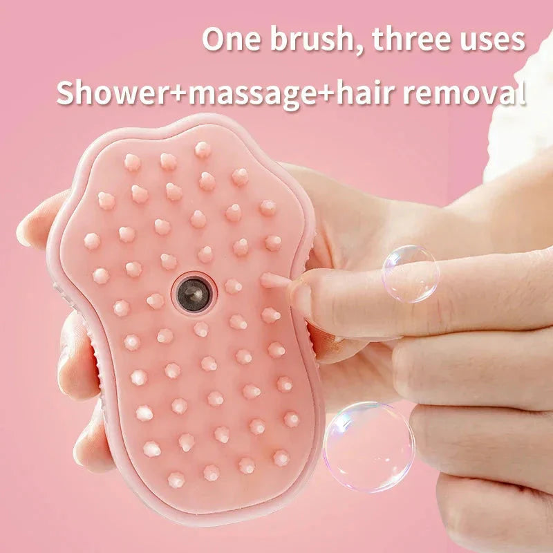 Electric Cat Steam Brush – 3-In-1 Pet Grooming Comb with Water Spray for Cats and Dogs, USB Rechargeable.