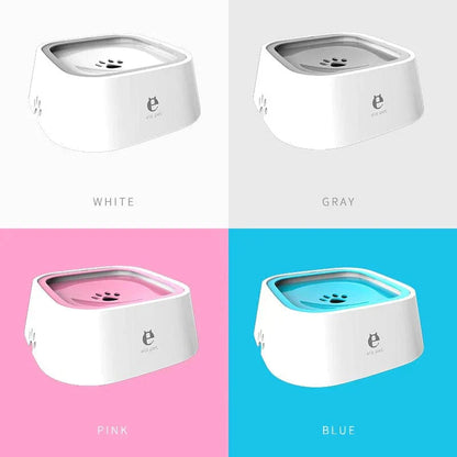 Dog Drinking Water Bowl with Floating Design - Non-Wetting, Non-Skid, Large Capacity.