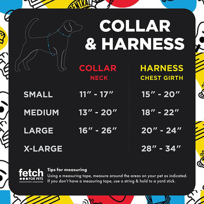 Friends Merch: Iconic TV Show Dog Collar, Black with D-Ring for Medium Dogs.