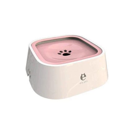 Dog Drinking Water Bowl with Floating Design - Non-Wetting, Non-Skid, Large Capacity.